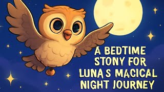 A Bedtime Story for Kids: Luna's Magical Night Journey