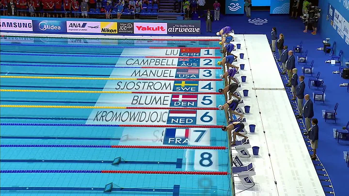 Sarah Sjstorm  Women's 50m Freestyle Final Fina 20...