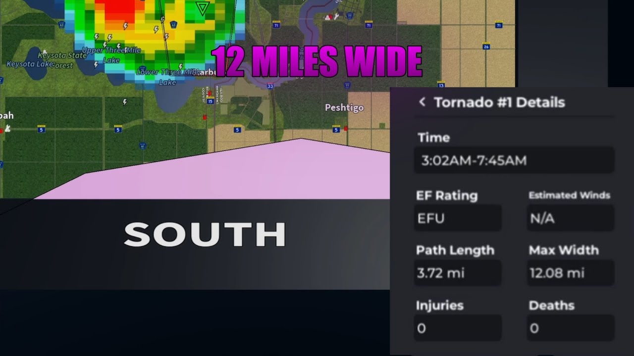 A 12 Mile Wide Tornado Happened... | Twisted 1.21 | S.H. Gaming - YouTube