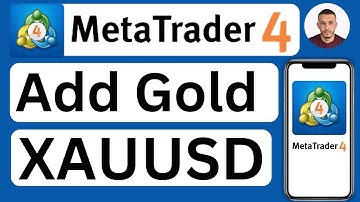 How to Add Gold to MetaTrader 4 (Add XAUUSD on MT4) - Easy to Follow