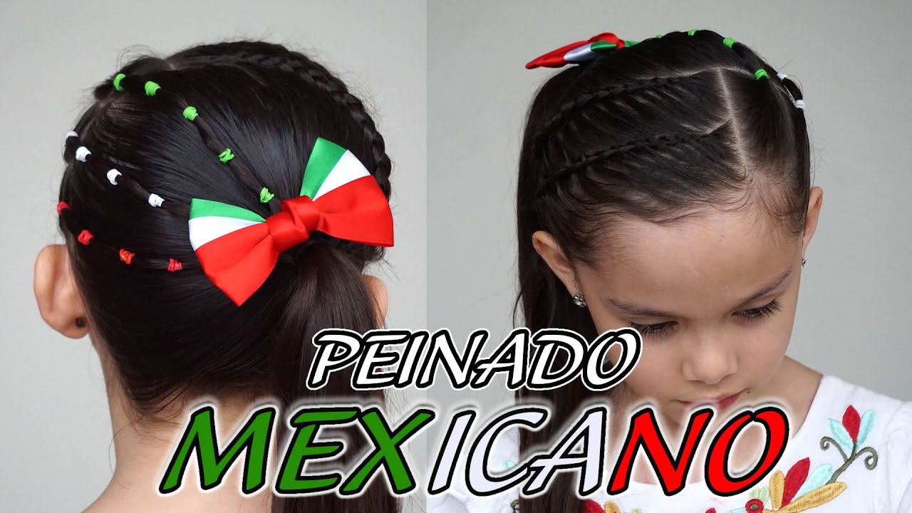 Peinado Mexicano para Niñas 2020 - YouTube