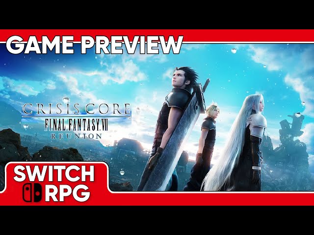 Crisis Core: Final Fantasy VII Reunion Switch gameplay