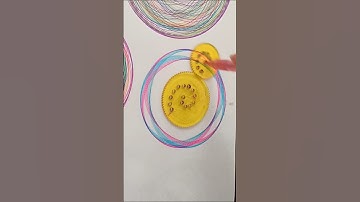 Reverse spirograph #reverse#spirograph #circle