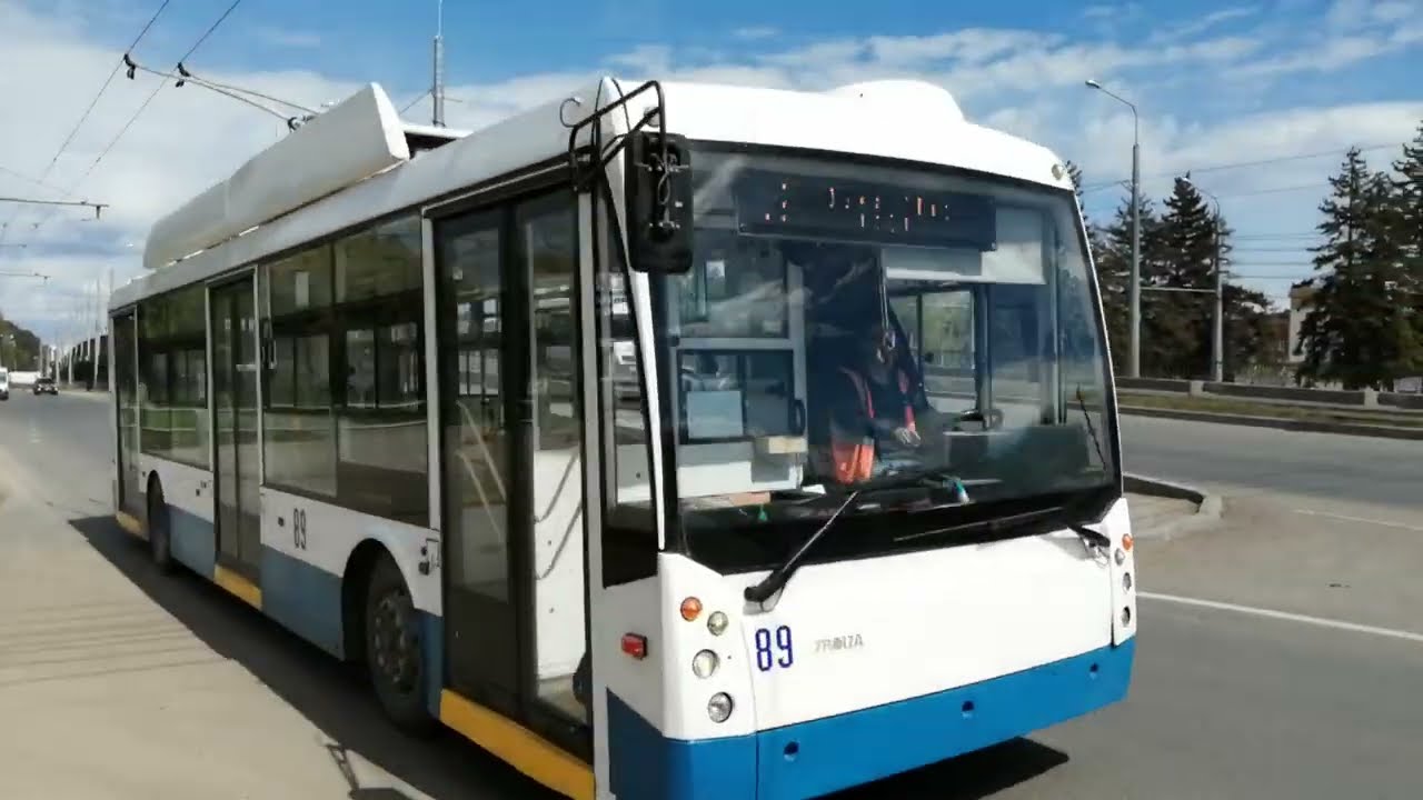 Поездка на троллейбусе №10 по Самаре (СЗКС - Клуб 