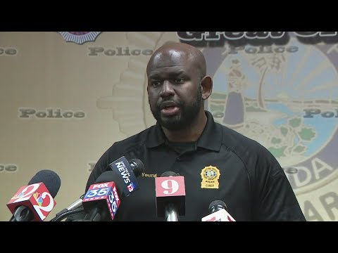 Police hold press conference after woman kills terminally ill husband at Daytona Beach hospital