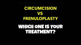 circumcision vs frenuloplasty which one is your treatment #urology #narnaul #circumcision