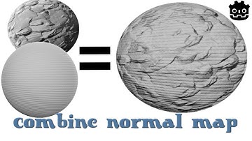 Combine Normal Maps in Godot