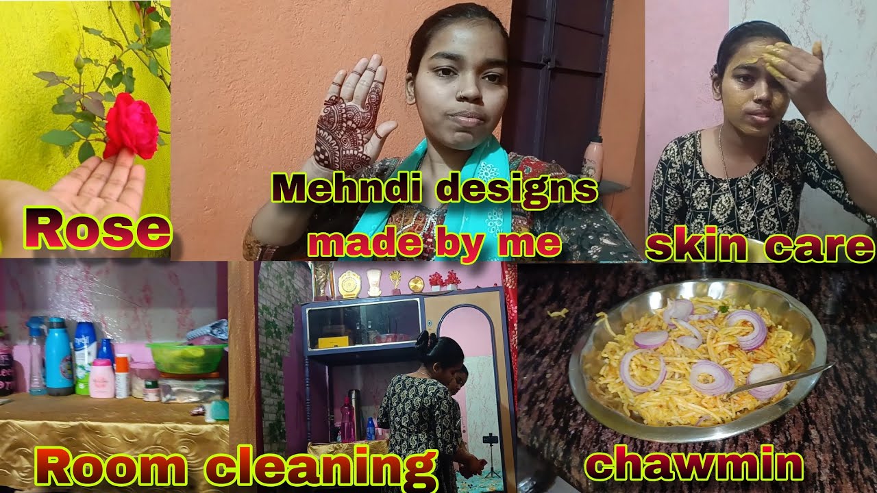 05/180#roomcleaningvlog#chawminrecipe#skincare#rosegarden#pujavlog#mehndidesig#Mymorningroutineviral