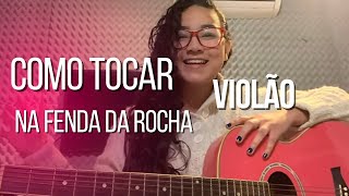 APENAS 4 NOTAS 😱 COMO TOCAR Música: NA FENDA DA ROCHA - JOSÉ JR. | Aula de Violão