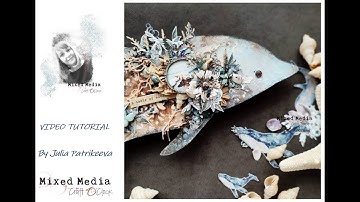 Mix media panel video tutorial by Julia Patrikeeva