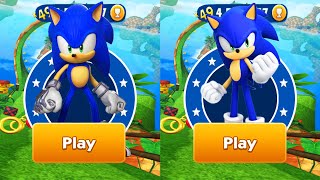 Sonic Dash vs Sonic Prime Dash - Sonic vs Sonic Prime vs All Bosses Zazz Eggman - Gameplay