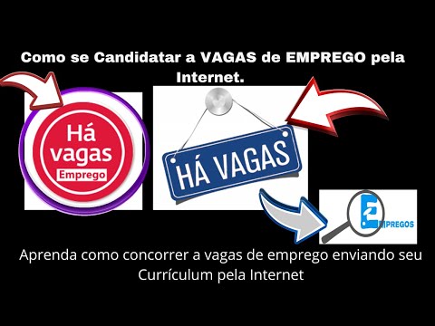 Vídeo: Como Se Candidatar A Um Emprego