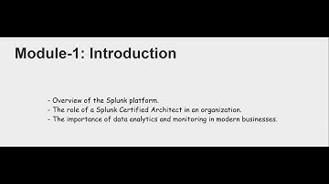 Splunk training|  Introduction & Project Requirements |  Feb 2025