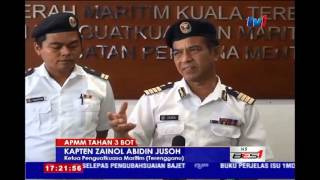 APMM TAHAN 3 BOT  TANGKAP IKAN TANPA KEBENARAN [14 MAC 2016]