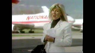 Publicité Nationair 1992 - Dominique Michel - Paul Dion