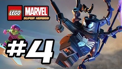 LEGO Marvel Super Heroes Gameplay Walkthrough - Part 4 - VENOM!!! (Lego Gameplay HD)