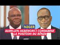 Aurelien agbenonci condamne la position de patrice talon et de la cedeao dans le dossier du niger