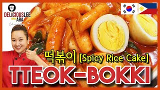 [Easy Korean Recipe in Tagalog]  TTEOK-BOKKI (Spicy Rice Cake)