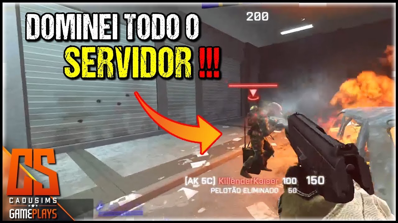 O DEUS DO BATTLEFIELD MOSTRA SUAS GARRAS