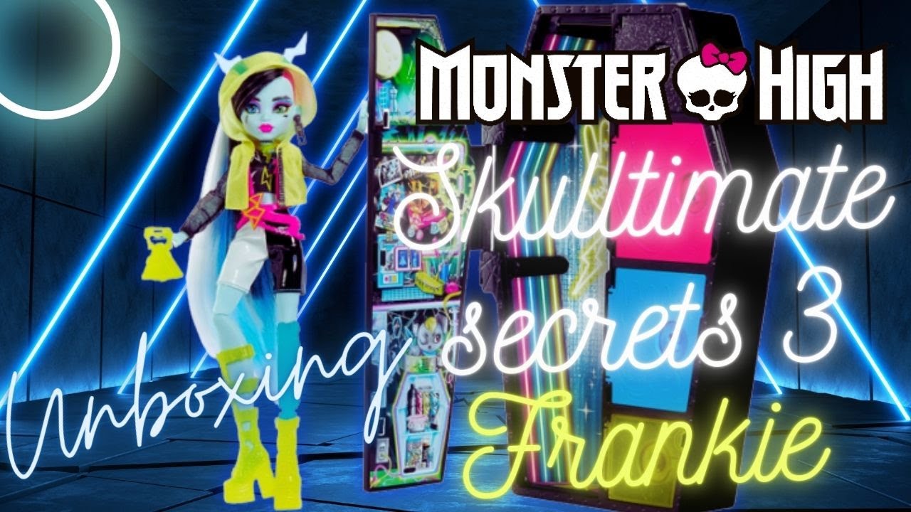 Boneca Mattel Monster High Skulltimates Secrets Frankie Stein