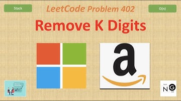 Remove K Digits 13/31 May LeetCoding Challenge
