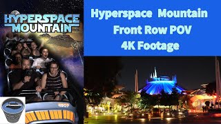 Hyperspace Mountain (2022)| Full Ride Front Seat POV| 4K Footage| Disneyland Tomorrowland