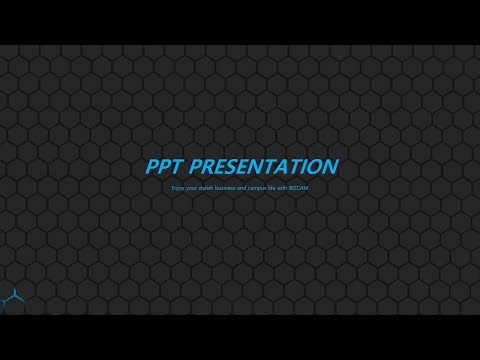 패턴 속에 빛이 움직이는 ppt 애니메이션 표지 만들기 쉬워요