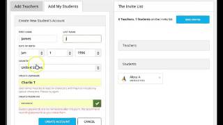 Adding Students To Your ePals Experience