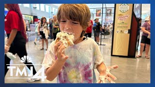 State Fair Challenge: How fast can you eat a cream puff?