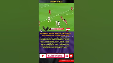 Kritik Pedas Netizen: Klok dan Yakob Sayuri Jadi Sasaran Usai Timnas Dihajar Arab #TimnasIndonesia