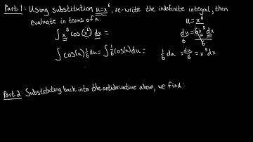 Vol. 1 Sec. 5.5/Vol. 2 Sec. 1.5 Substitution Indefinite Integrals Problem 5