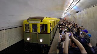 🇷🇺Trip on 1934 built train in the Moscow metro