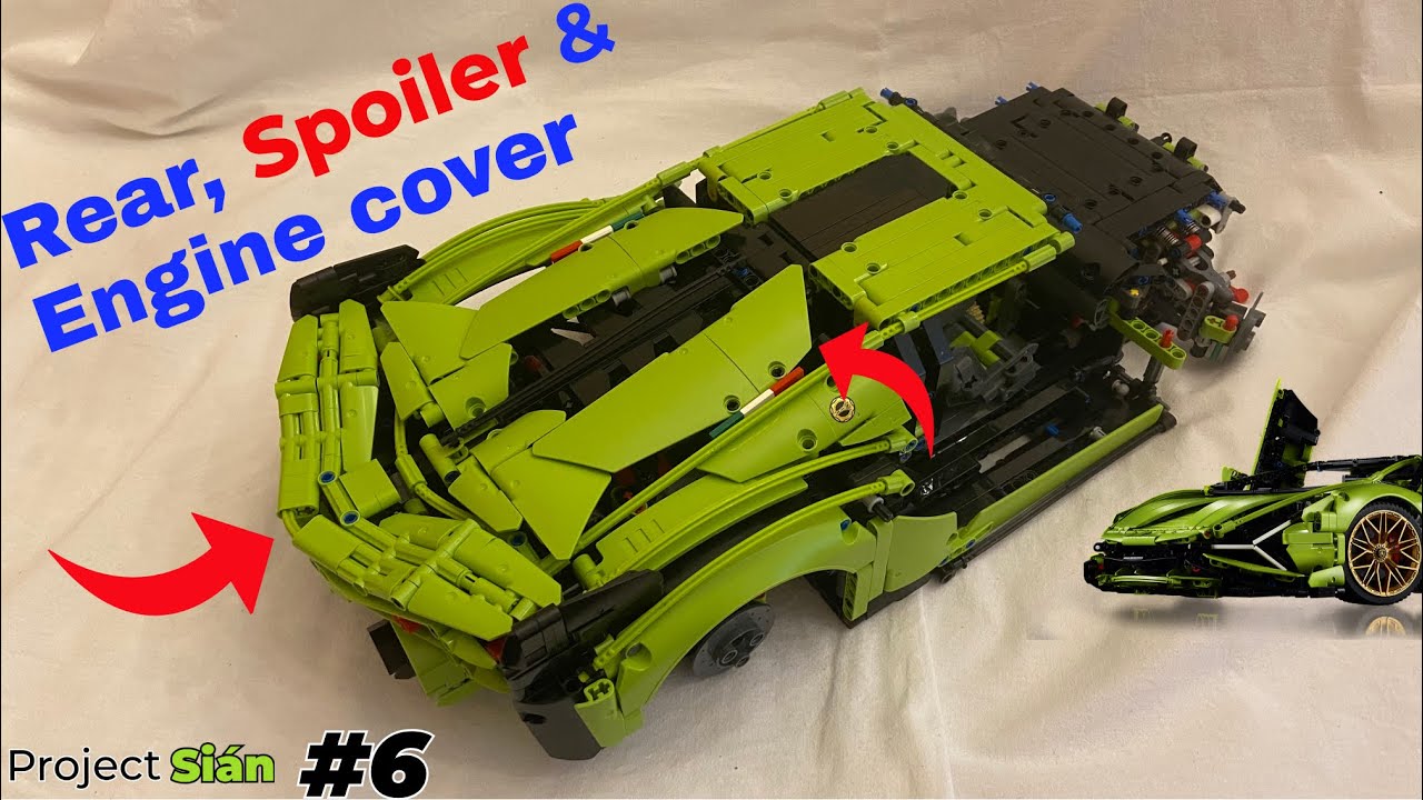 FAKE Lego Technic Sian FKP 37 Building Step 4 King 81996 | Project Sian #6  - YouTube