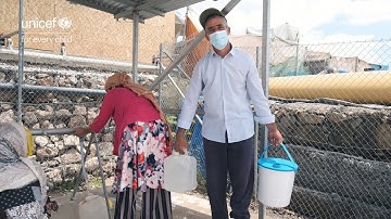 Water, sanitation and hygiene (W.A.S.H) | UNICEF Greece: Mavrovouni, Lesvos