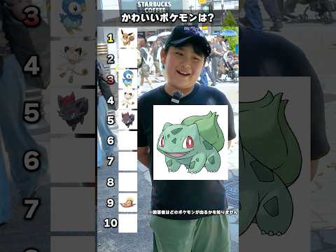 【みんなはどうなる？】かわいいポケモンで格付けチャレンジしたら衝撃のランキングが完成www #ポケモン #ポケカ #ポケモンカード #ランキング #格付け #DOPA #ドーパ #ストームエメラルダ