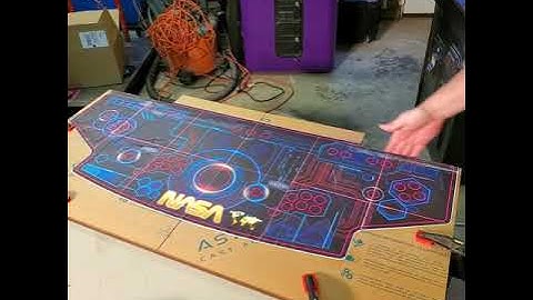 Building a Plexiglass Backlit Arcade Control Panel - part 2