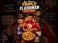 Triple Flashman Fried Rice in Goa 🔥 | Omelette + Chicken65 + Chilli Chicken + Noodles 😱