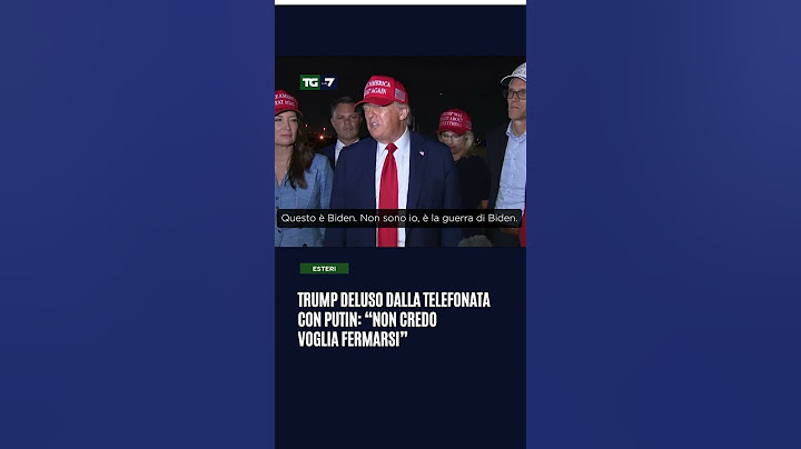 Trump deluso dalla telefonata con Putin: “Non credo voglia fermarsi”