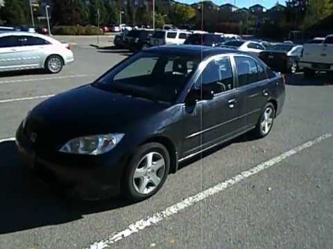 2005 Honda Civic Si Sedan Startup Engine In Depth Tour Youtube