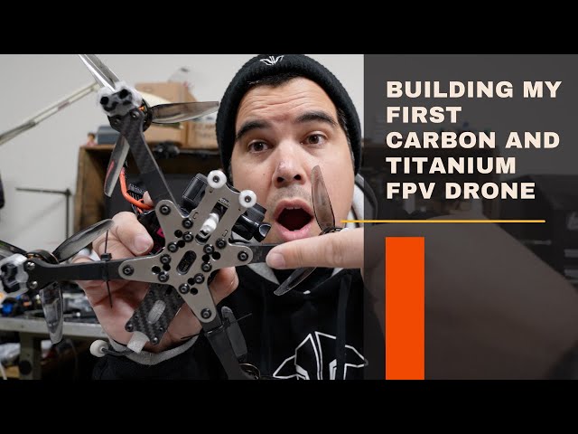 span Elendighed På daglig basis Carbon Fiber and Titanium Fpv Drone - WHAT?! - YouTube