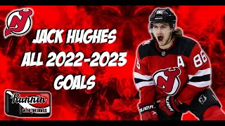 NJ Devils Jack Hughes 2022-2023 ALL GOALS Including Playoffs
