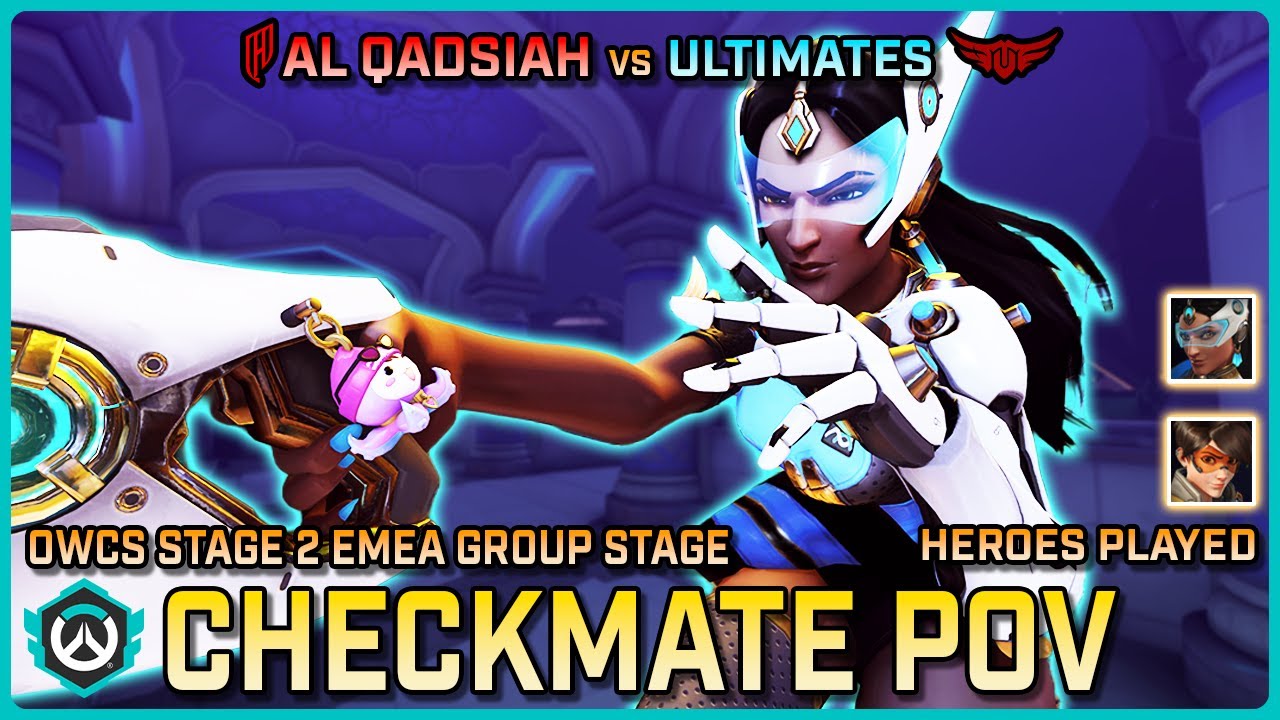 [ CHECKMATE ] Al Qadsiah vs The Ultimates | Group Stage | OWCS EMEA ...