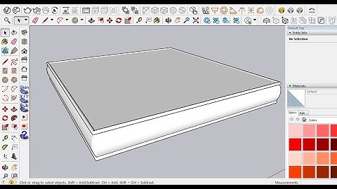 How to make Mattress in SketchUP || SketchUp Tutorial #sketchup #sketchuptutorial