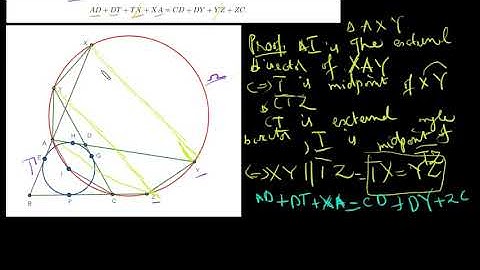 Beautiful Geometry Problem from the IMO 2021-P4