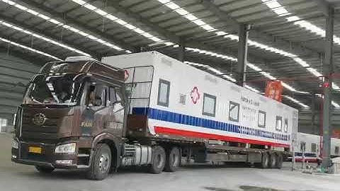 PCR Rapid Detection Molecular Laboratory Mobile Mobile Bio-Safety Unit Container Lab