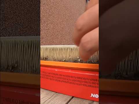 Сколько метров бумаги в воздушном фильтре? Отвечаю