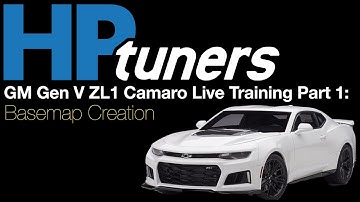 HP Tuners GM Gen V Live Training Part 1: Basemap Creation | Evans Performance Academy