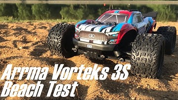 Arrma Vorteks 3S -  Beach Test