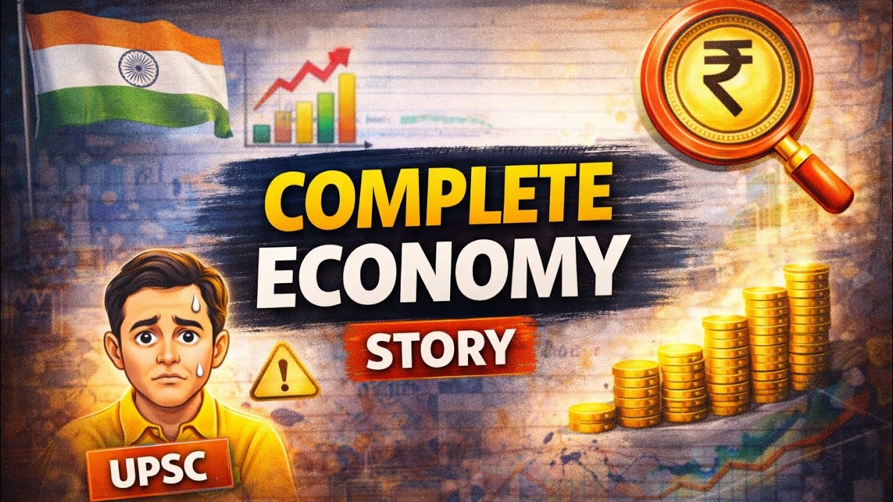 Why Indian Economy Works Like This? | UPSC Story - YouTube