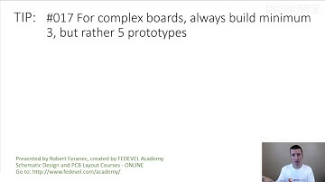 TIP #017: For complex boards, always build minimum 3, but rather 5 prototypes